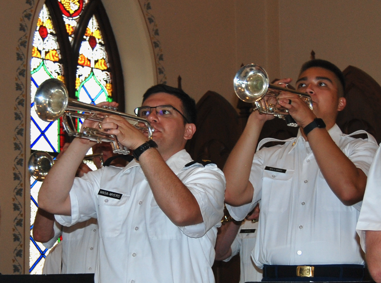 132 Army Band Wisconsin National Guard performs in Whitewater