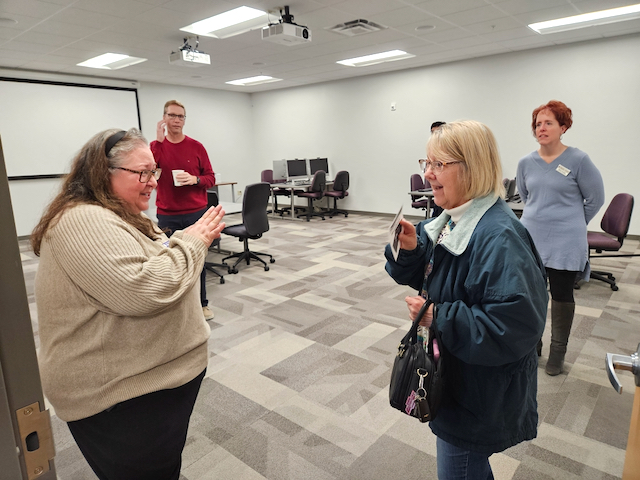 UW-Whitewater holds Intergenerational Technology Services grand