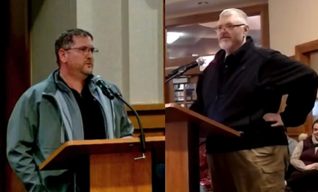 Staebler, Majkrzak, both candidates running for an at-large council seat in April, respond to Tuesday’s vacancy applicant questions 