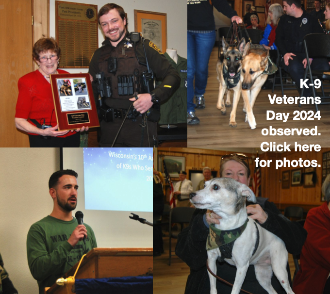 Picture this: Statewide 10th Annual K-9 Veterans Day observed