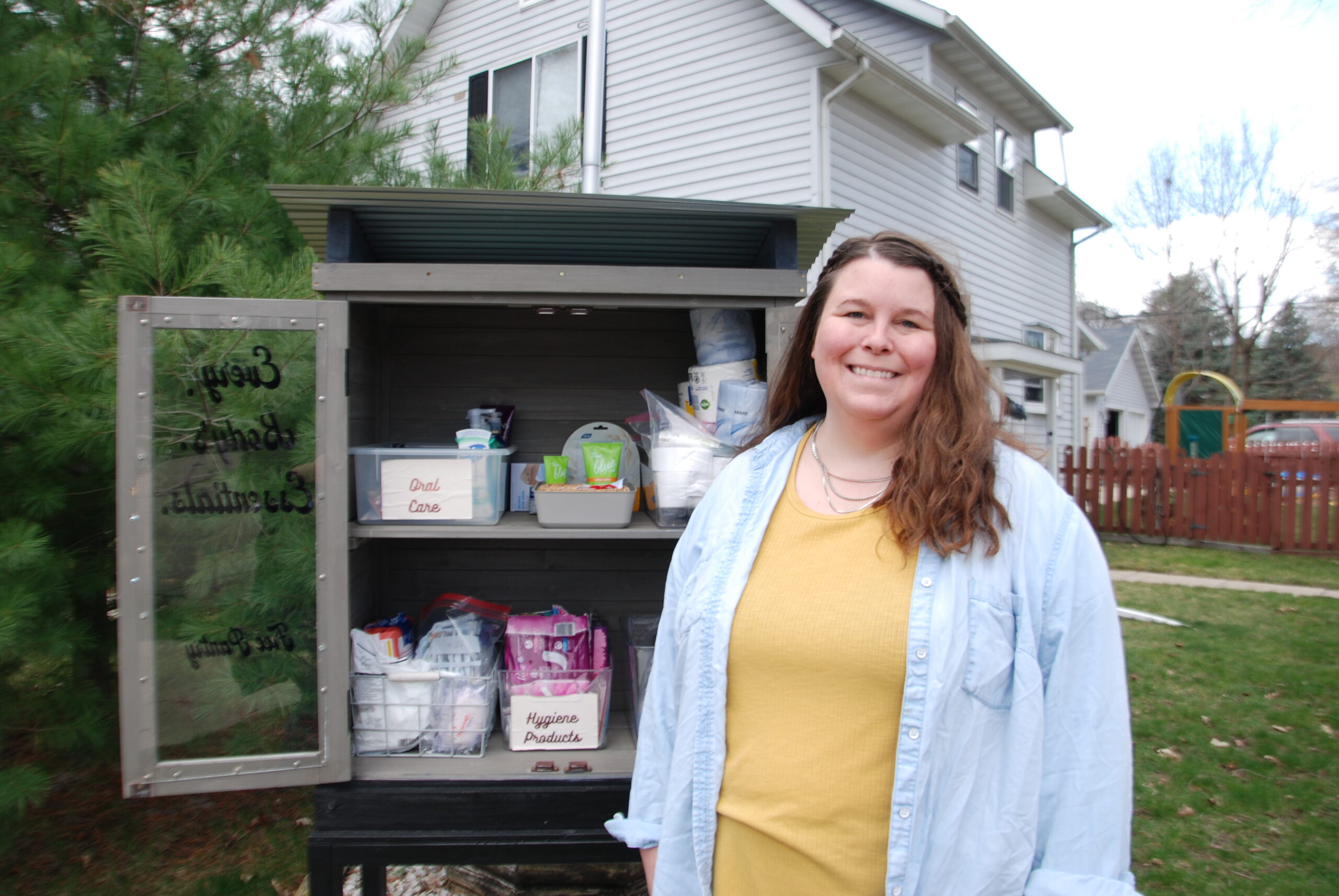 Inspired, in part, by Whitewater’s Community Space, ’little personal hygiene supplies pantry’ serves community members in Fort